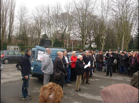 discours de Francis Debeune ancien maire de Croix