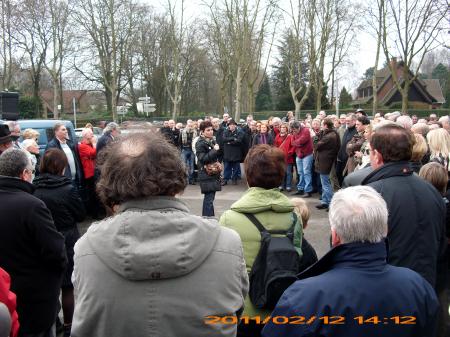 discours de Clotilde Tourtoy utilisatrice du parc