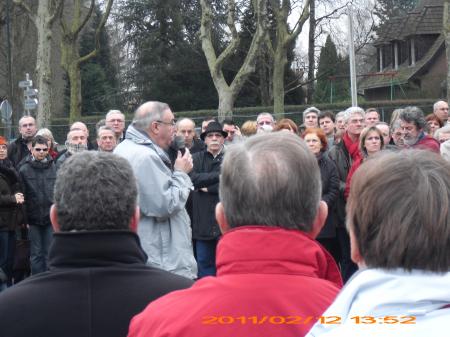 discours de Bernard Six ancien maire de Croix